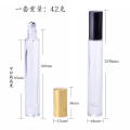 Thick Bottom Roller Bottle 10ml Clear Empty Tall Roll on Glass Bottle for Perfume Oil Packaging